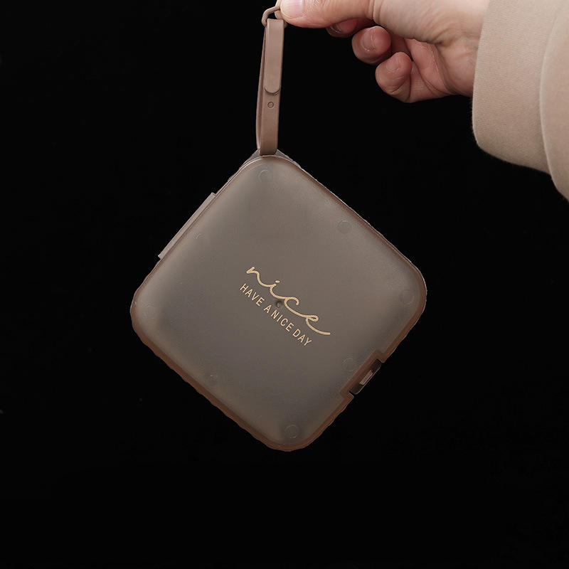 Travel Containers Mask Storage Box Dust Proof Storage Case ID Card Storage Home Organizer Transparent Mask Cover