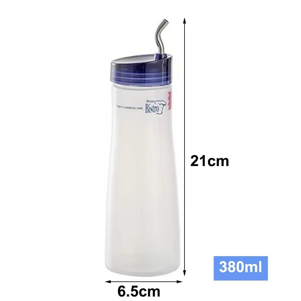 New 280ml 380ml Squeeze Sauce Bottle Large Capacity Plastic Squeeze Bottles Clear Salad Dressing Bottle Ketchup