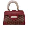 Women's PU Shoulder Bag with Wooden Handle, Crossbody & Handheld Purse