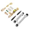 Valve Core Remover Installer and HVAC Service Wrench Set SAE 1 4in 5 16in Interface Valve Core Removal Installation Tool