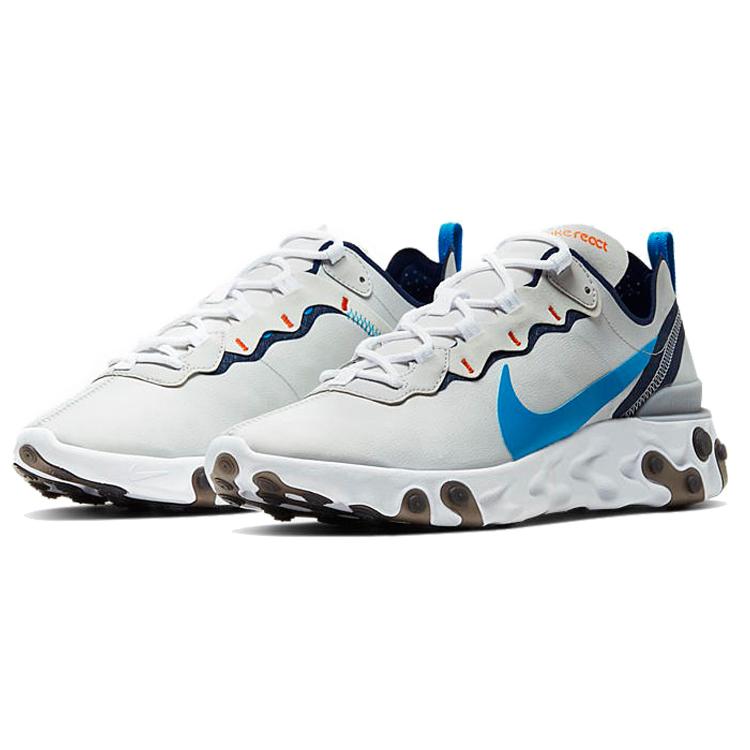 New Nike React Element 55 Clear Blue CZ3595-041