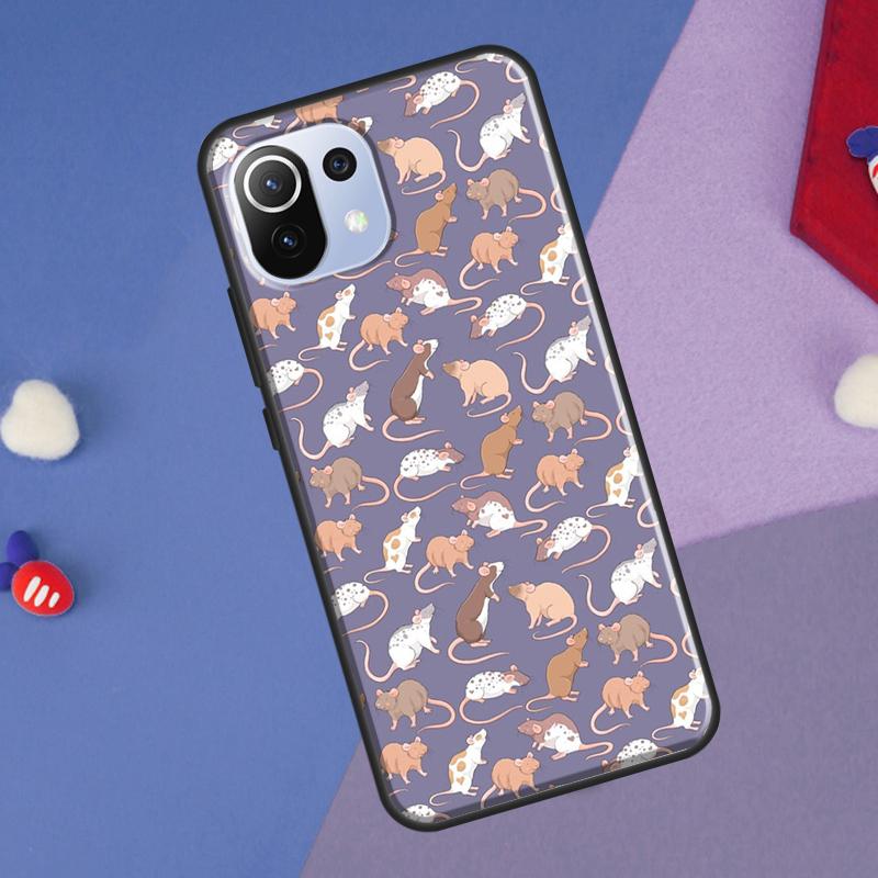 Maus Ratte Hülle Für Xiaomi 14 Ultra 13 11T 12T 13T 14T Pro POCO X6 X7 Pro X3 X5 F3 F5 F6 M6 Pro Case