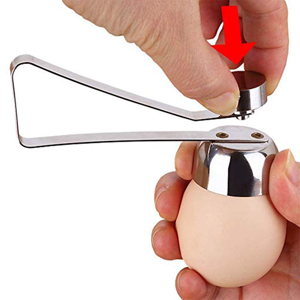 Egg Egg Manual Egg Cracking Kitchen Gadget Cutter, Cracker, Device, Easy-to-Operate (Small 10.53.52.6cm)
