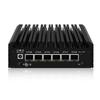 AIOPCWA Mini PC Intel N150 from Firewall Micro Appliance Fanless Mini DDR5 8GB 128GB 2 Triple TF (Upgraded N100), PC, 6-Port i226-V 2.5Gbps LAN,