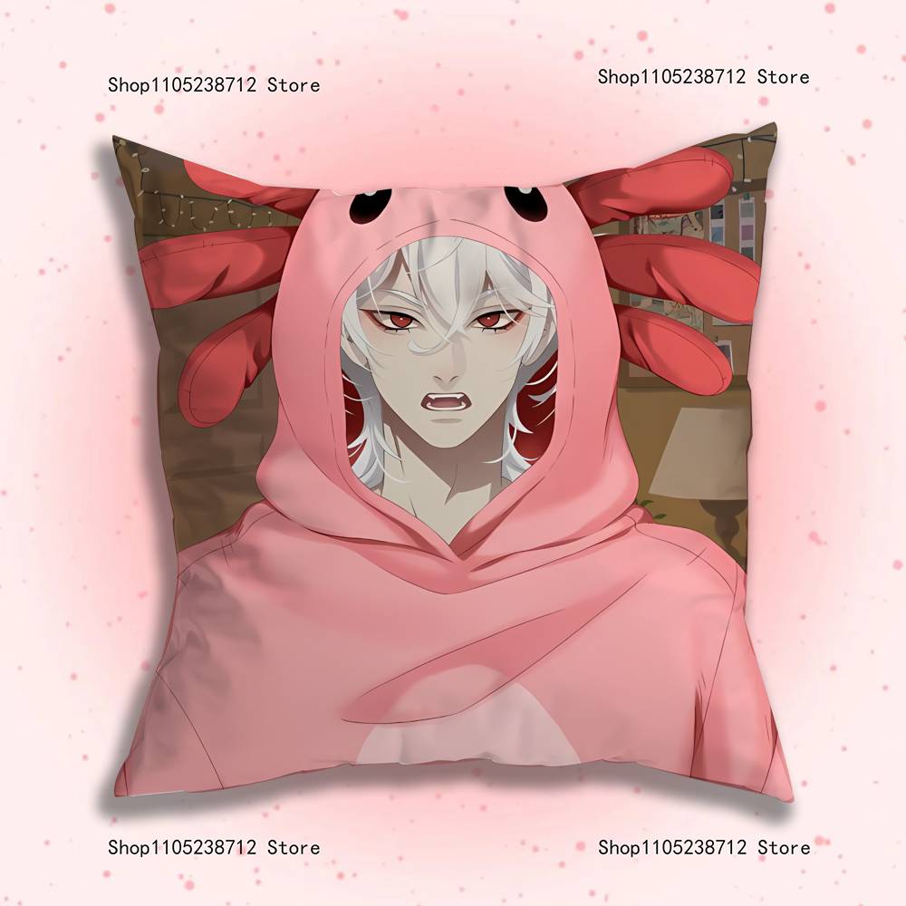Game D-Date With Death M-Mangas Pillowcase Cushion Plush Boys Girls Cartoon Anime Kawaii Decoration Kids Birthday Cute Gifts