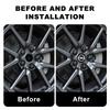 4 Stück Metall Auto Radaufkleber Radnabenaufkleber Autoaufkleber Für Opel Ampera Corsa Astra Crossland Crossland-X Mokka Cascada