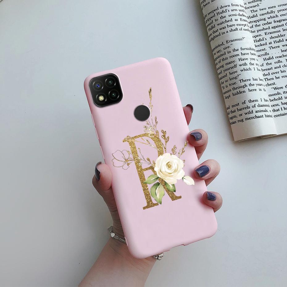 Per custodia xiaomi redmi 9C NFC Morbida Carina Lettere Copertura Posteriore Per xiaomi redmi 9C 9 C C9 Redmi9C NFC Custodia per Telefono 6.53'' Custodie Copertura