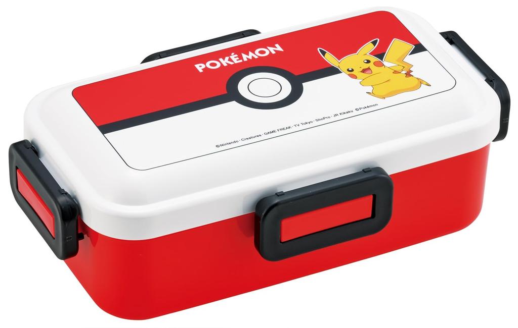 Skater Bento Fluffy Serving Lunch Made In Pokemon Monster Ball Box, Box, 530ml, Japan, 25, PFLB6-A