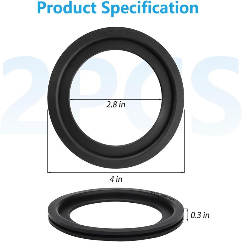 1 ks těsnění pro toaletu pro obytné vozy, náhradní těsnění splachovací kuličky 385311658 pro Dometic 300/310/320, vyřešte problém s únikem