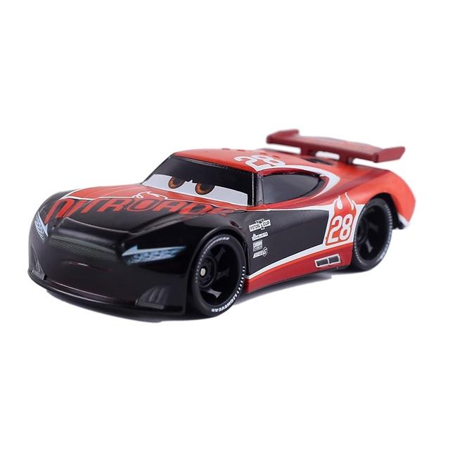 1:55 Genuine Cars Pixar Cars 3 Lightning Mcqueen Jackson Storm Mater Ramirez Diecast Metal Alloy Toys Kids Birthday Gift