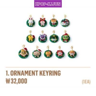 <HOLIDAY with MINITEEN> Official Character POP-UP Ornament Keyring