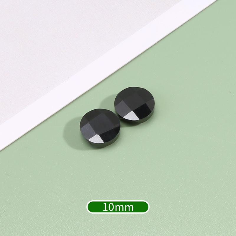 Ceramic Shirt Buttons High-End Flat Round Button Accessories Versatile Men'S And Women'S Shirts Cardigan Chiffon Buttons High-End