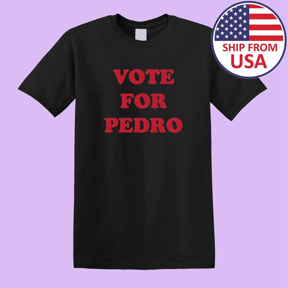Vote For Pedro Gosh Liger Mens Black Size S-4XL