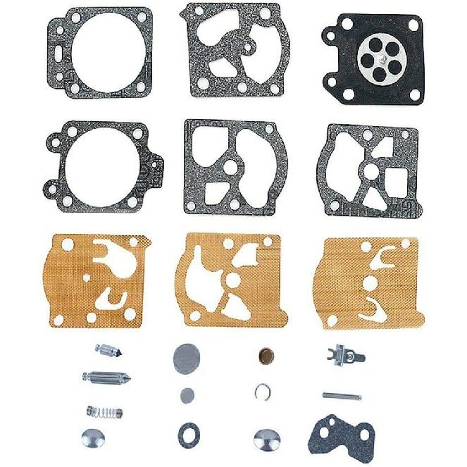 Carburetor Rebuild Kit, 2pcs Carburettor Repair Carb Kit for Walbro WA WT Series Carby K20-WAT