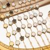 Titanium Steel Lucky Grass Five-leaf Clover Bracelet Women's Five-leaf Flower Jewelry Light Luxury High-end 18k Bracelet
