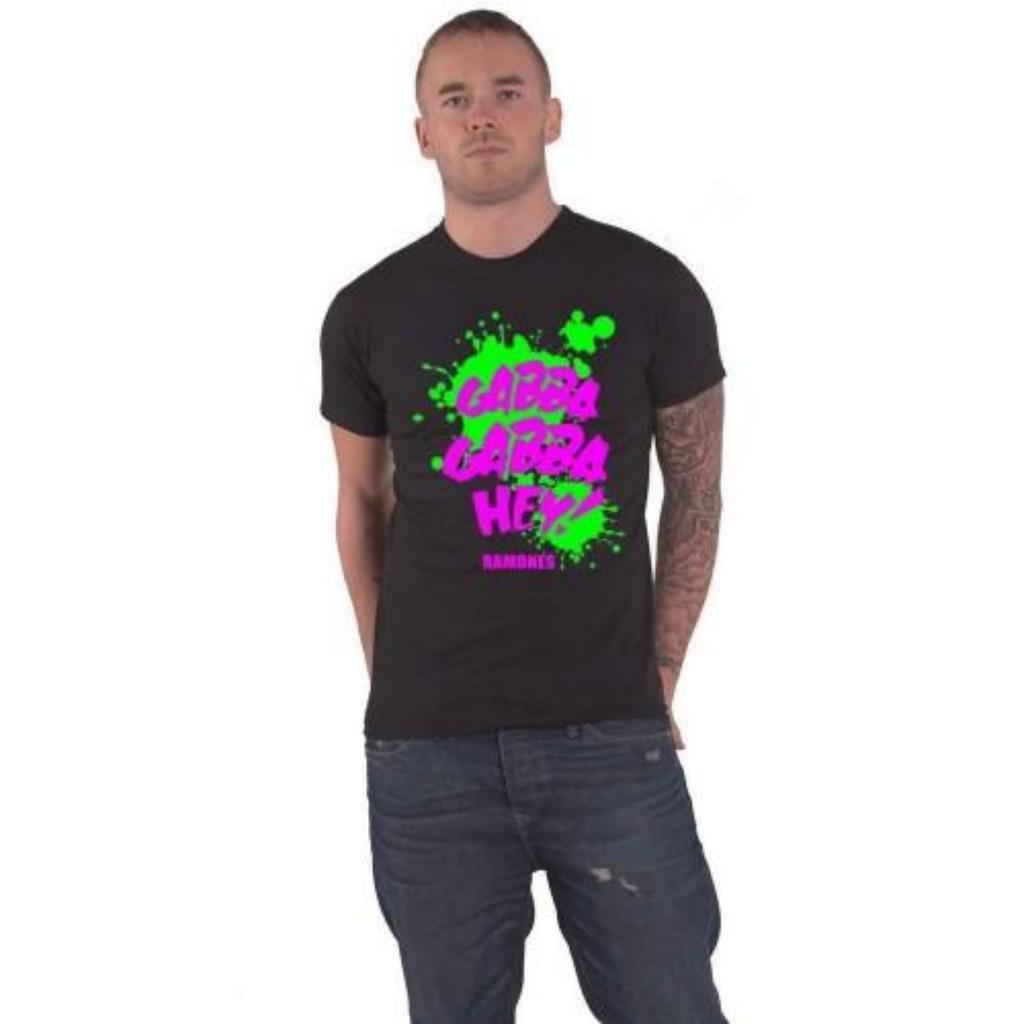 Ramones Unisex Adult Gabba Gabba Hey T-Shirt