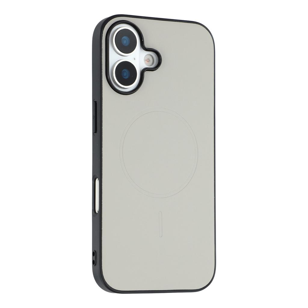 XX-LEVEL For iPhone 17 Case Compatible with MagSafe PC+TPU+PU Phone Back Cover