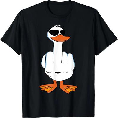 Mittelfinger-Ente T-Shirt