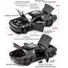 1/24 Scale Dodge Challenger Hellcat Redeye Alloy Car Model Sound and Light Children Toy Birthday Gift Miniature Voiture