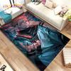 Tappeto Area Cartoon Anime Jujutsu Kaisen Grande, Tappeto per Soggiorno Camera da Letto Divano Zerbino Decorazione, Tappetino Antiscivolo per Bambini