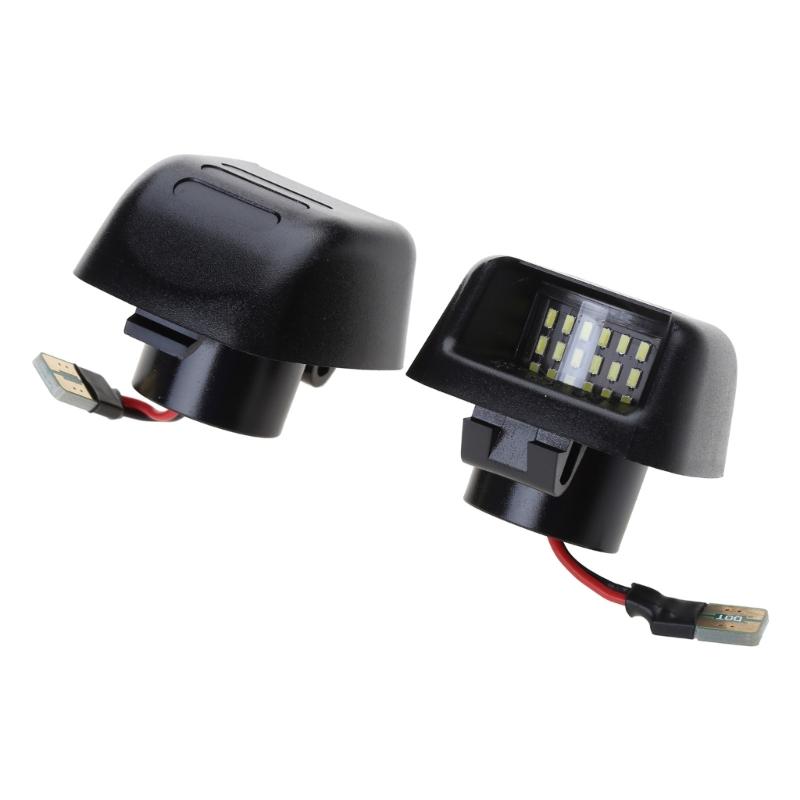LED License Plate Light Lamp Bulbs Number Plate Light for for Navara D40    Lighting 2pcs 1