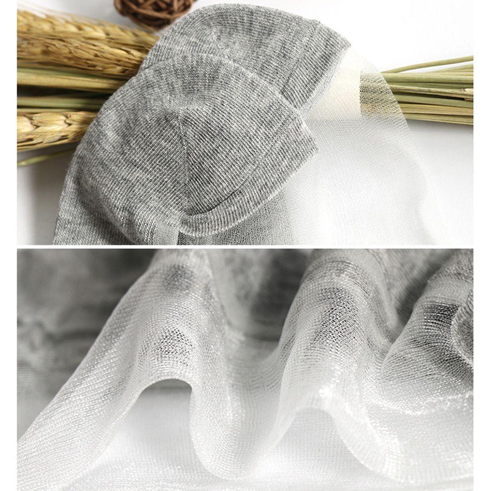 Male Summer Ultra-Thin Antiskid Transparent Cotton Short Crew Invisible Socks Short Socks