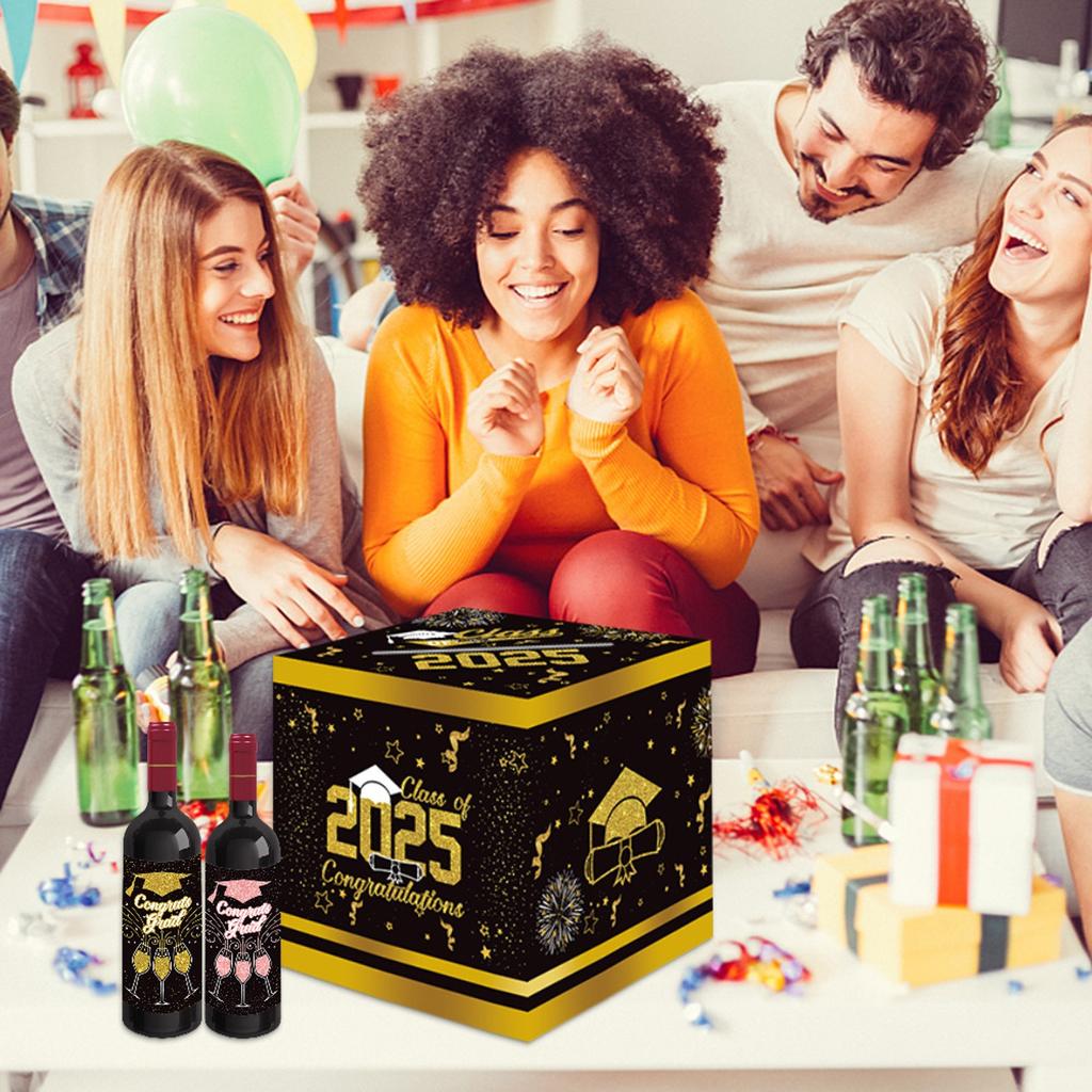 Graduation Season Party Decoration Lottery Box Graduation Party Decoration Game Voting Box Message Box