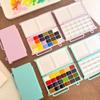 24 Grid Travel Painting Tray Magnetic Plastic Pigment Box Empty Paint Palette  Outdoor Sketching