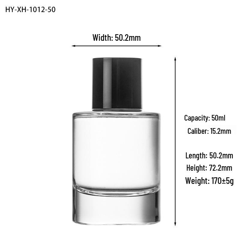 Portable Bayonet Glass Perfume Spray Bottle for Skincare and Travel Samples