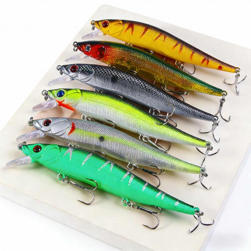 Long Cast Sinking Minnow13.6g12cmBionic Lure Freshwater and Saltwater Universal Lure New Fishing Bait