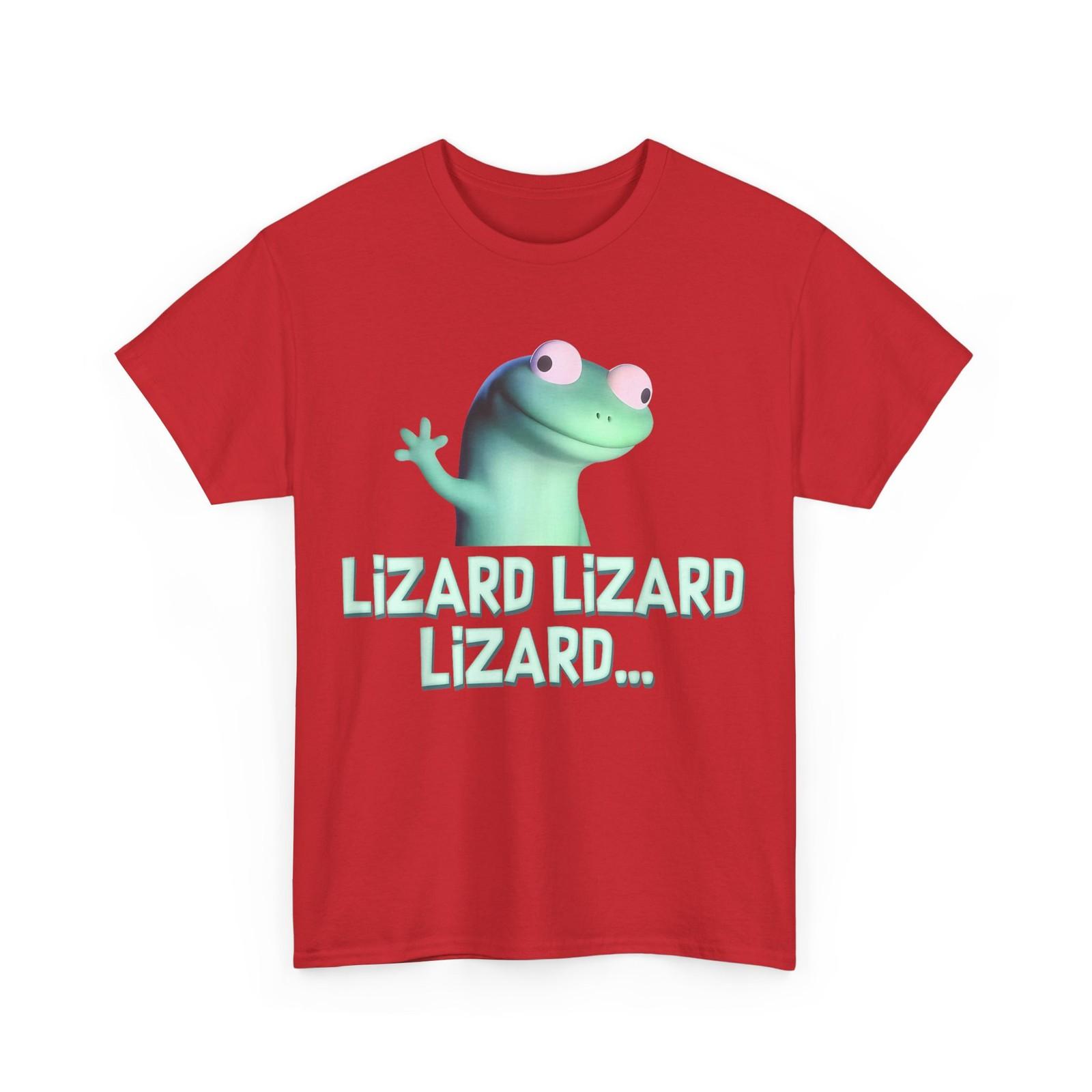 Funny Weirdcore Animal Men Lizard Lizard Lizard Meme T-Shirt S