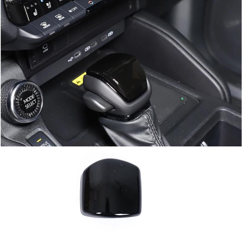 LHD RHD For Toyota Land Cruiser 250 Prado LC250 LC300 700 series Toyota Alphard Vellfire 40 Series Gear Shift Knob Head Cover LHD RHD ABS BLACK