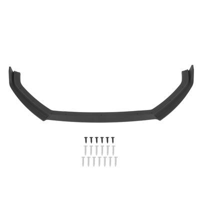 K SEEK DESIGN 3pcs Front Bumper Splitter Lip Fit for Mk5 6C Standard Facelift 2015 2017(Matte Black )