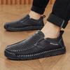 High Quality Men's Casual Leather Soft Bottom Shoes Comfy Big Size 39-48 Business Classic Business Shoes Flat Designer Loafers