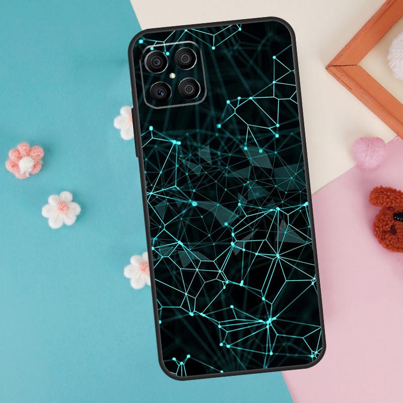 Lines Point Light Case For Honor 200 Pro 50 70 90 Lite X9a X8a X8 X9 X8b X9c X9b Honor Magic 7 5 6 Pro Cover