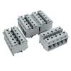 20pcs Terminal Block Rail Type 125A 800V Powerful Conductivity Ground Terminals for Electrical Wire