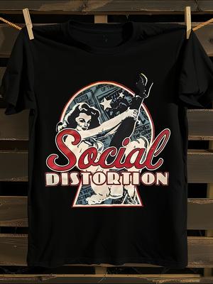 Vintage T-Shirt Vintage Social Distortion Grafik T-Shirt