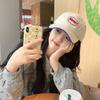 Summer Letter Baseball Hat Women Korean Contrast Embroidered Snapback Cap Fashion Adjustable Female Sun Hats