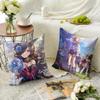 U-Uma Musume Pretty Derby Cushion Cover Natural Linen Organic Fabric Double-Sided Printing Sofa Home Decor Gift Pillow Case