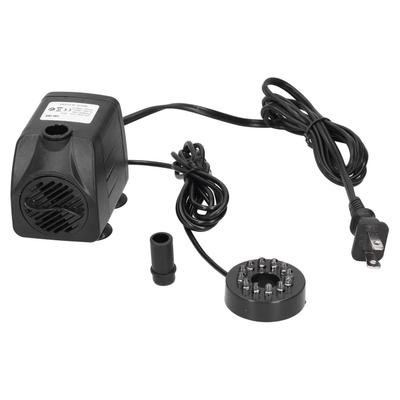 Aquarienpumpe Bunte LED-Leuchten Landschaftsgestaltung Langlebige Leise Luftpumpe für Aquarium