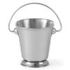 Miniature Snack Bucket with Handle, Stainless Steel, Diameter 125mm, Hendi 426371