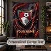 Wall Tapestry Bournemouth Football Print Custom Name Text Wall Hanging Home Decor