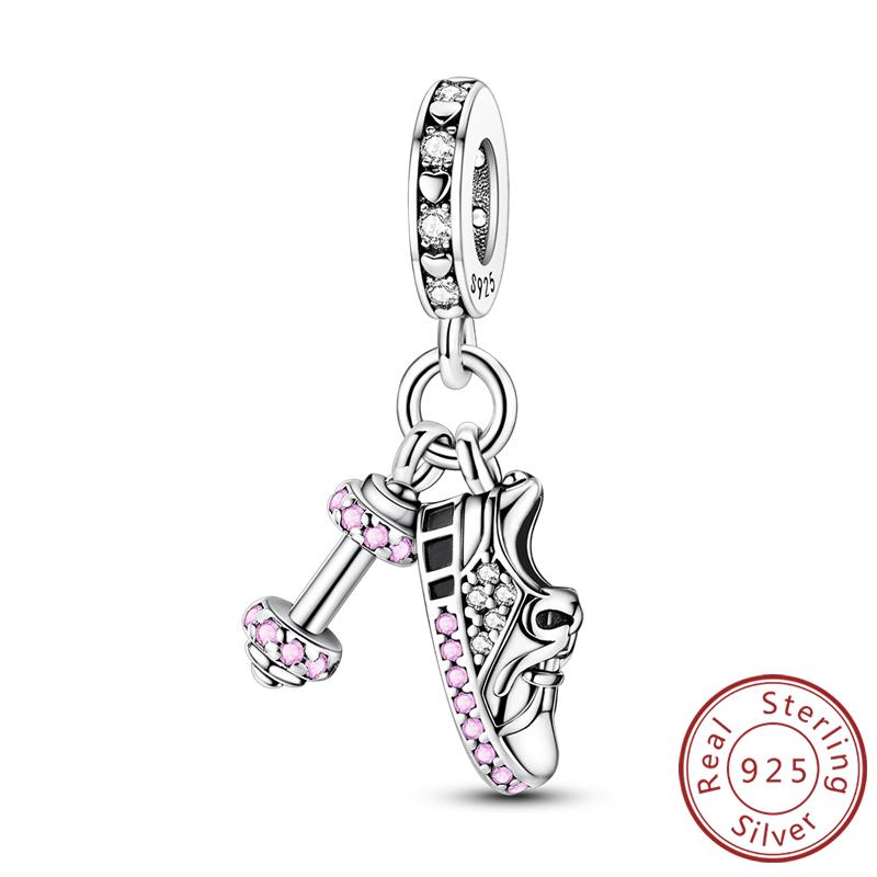 Original Charms Beads Pendants Copper Crown Strawberry Perfume Gold Bow Charm Fit Bracelet Necklace Women Jewelry