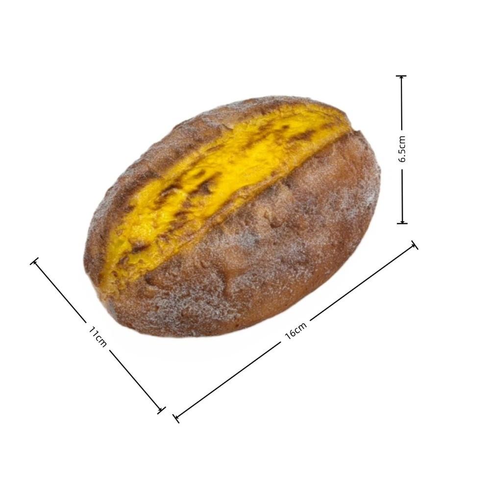 Soft PU Faux Bread Realistic Interesting Imitation French Bread Non-Toxic Decorative Artificial Lye Bread Window Display