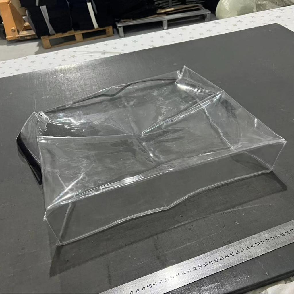 1pc Transparent Chair Covers PVC Chair Protectors Houseables Dinning Chair Covers No Dust Stain Resistant Waterproof Seat Cover