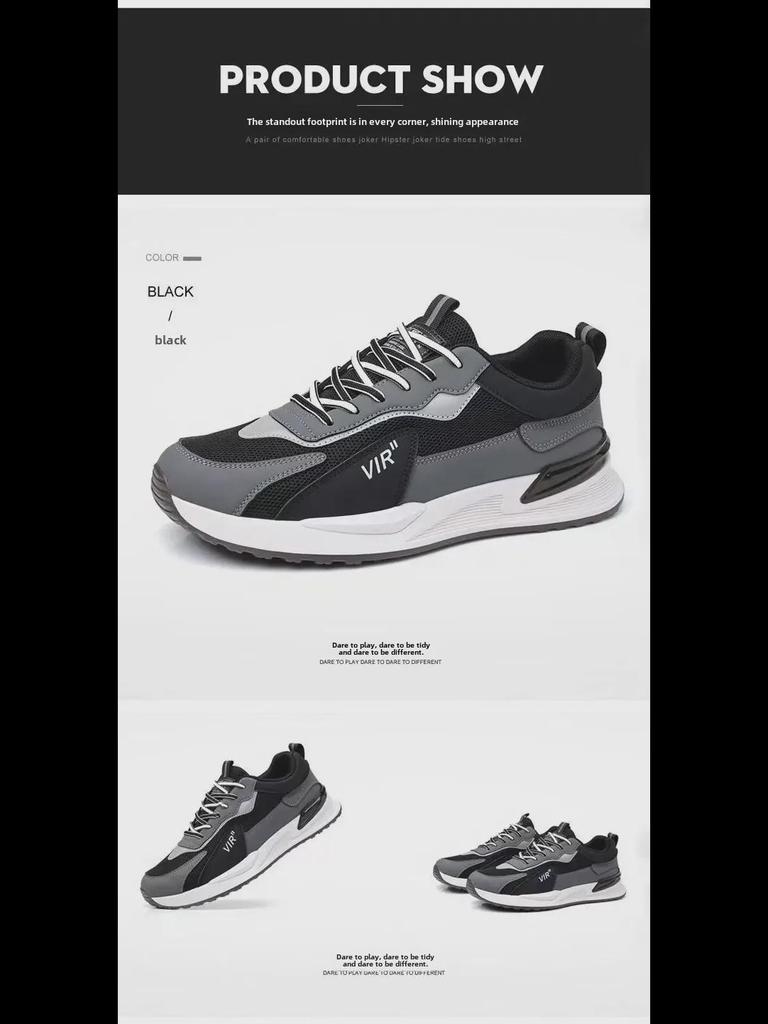 Men Sneakers Sports Shoes Breathable Comfortable Shoes Outdoor Hiking Shoes Running Shoes