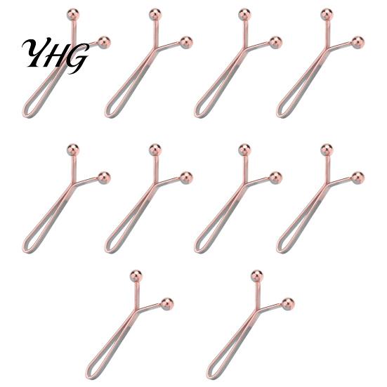 Damage Free Pants Clip 5/10Pcs Waist Tightener for Pants, Reusable Cincher No Loose Jeans, Sewing Trousers Leg Shortening Clamp Metal