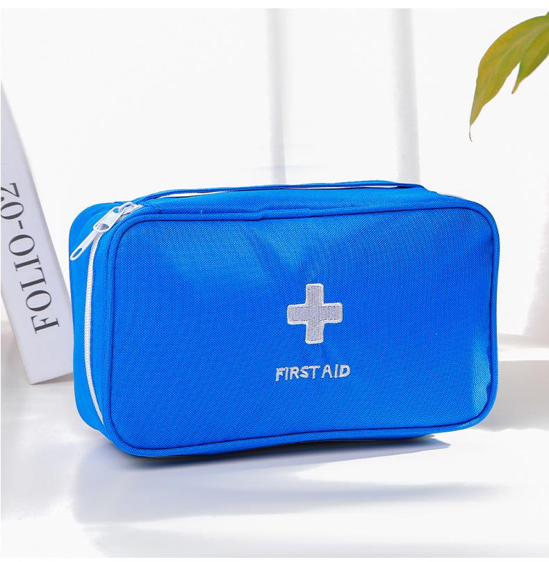 Portable Portable Medical Bag, Epidemic Prevention Bag, Travel Medicine Sorting and Storage Bag, Outdoor First Aid Kit