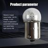10 PCS Car G18 Turn Signal Light Bulbs, 12 V 5 W Super Bright Two-Wire Brake Light Bulbs, Car Universal Lighting Accessories, Universal for Most