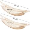 Double Hammock Swing Bed, Thickened Fabric Soft Canvas, Portable Travel Hanging Hammock for Camping and Outdoor, Large